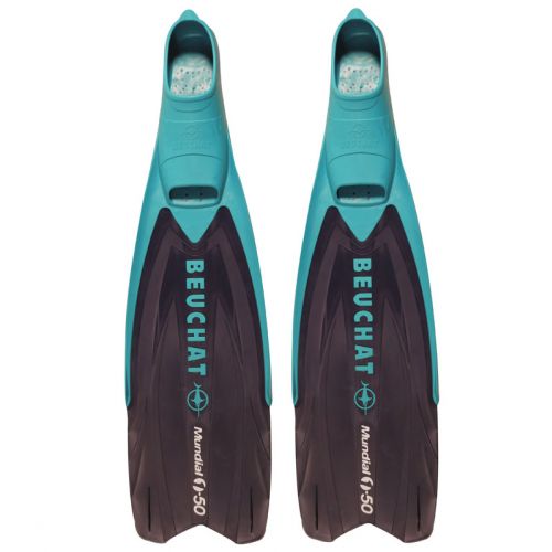 Beuchat Mundial One-50 Fins Atoll Blue ()